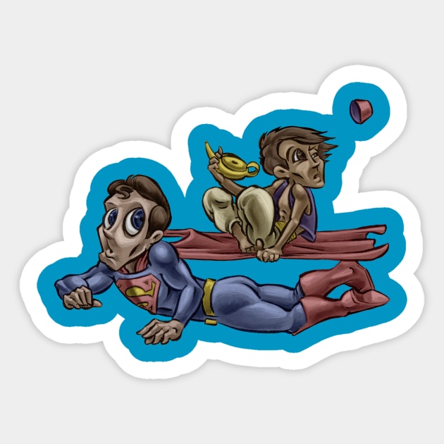 Super Carpet Sticker by majanation